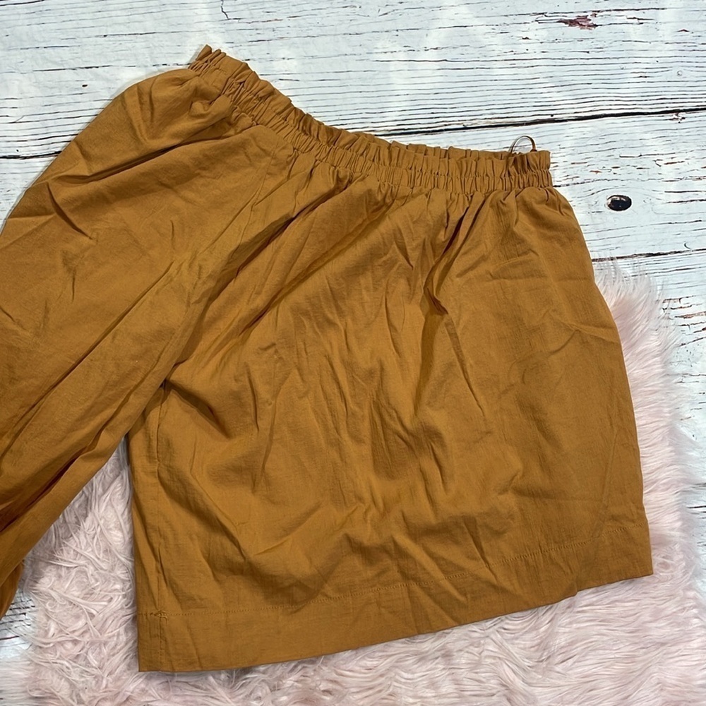 NWT Evereve Shane One Shoulder Top - Burnt Gold - Picture 5 of 8